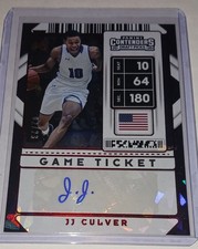 2020-21 Panini Contenders Draft Cracked Ice Ticket #114 JJ Culver Auto /23