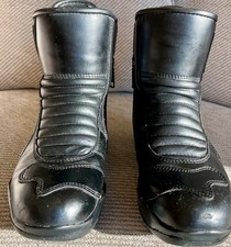 Frank Thomas Ladies Motorcycle Shorty Boots Size 5 Uk