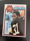 Steelers Donnie Shell Signed 1979 Topps Rookie Card