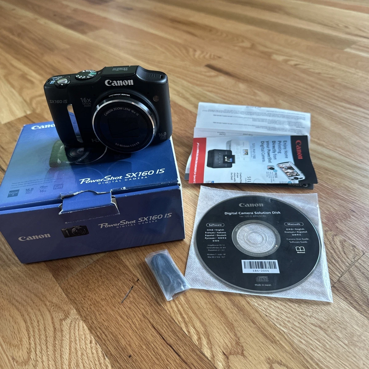 Canon PowerShot SX160 IS Image Stabilization Digital Cameras for