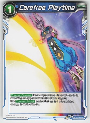 Carefree Playtime BT16-043 Uncommon  Realm of the Gods