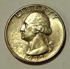 1932 Washington Silver Quarter - 90% Silver