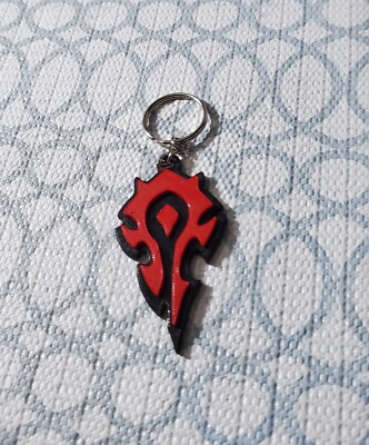 World Of Warcraft Faction Keychain Horde Blizzard