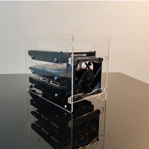 4-10 Layer Disk Test Bench Case Bracket DIY Hard Drive 3.5" HDD Enclosure Shelf