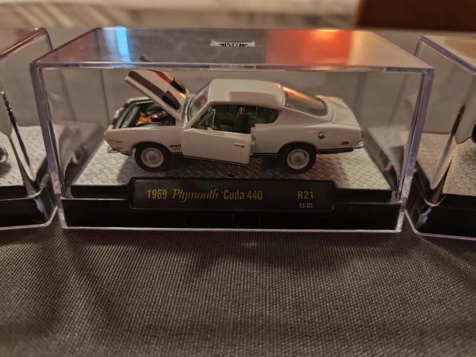 Lot Of Three Collector Cars. Cases Measure 4 In. Including 1967 VW Beetle - Image 3 of 4