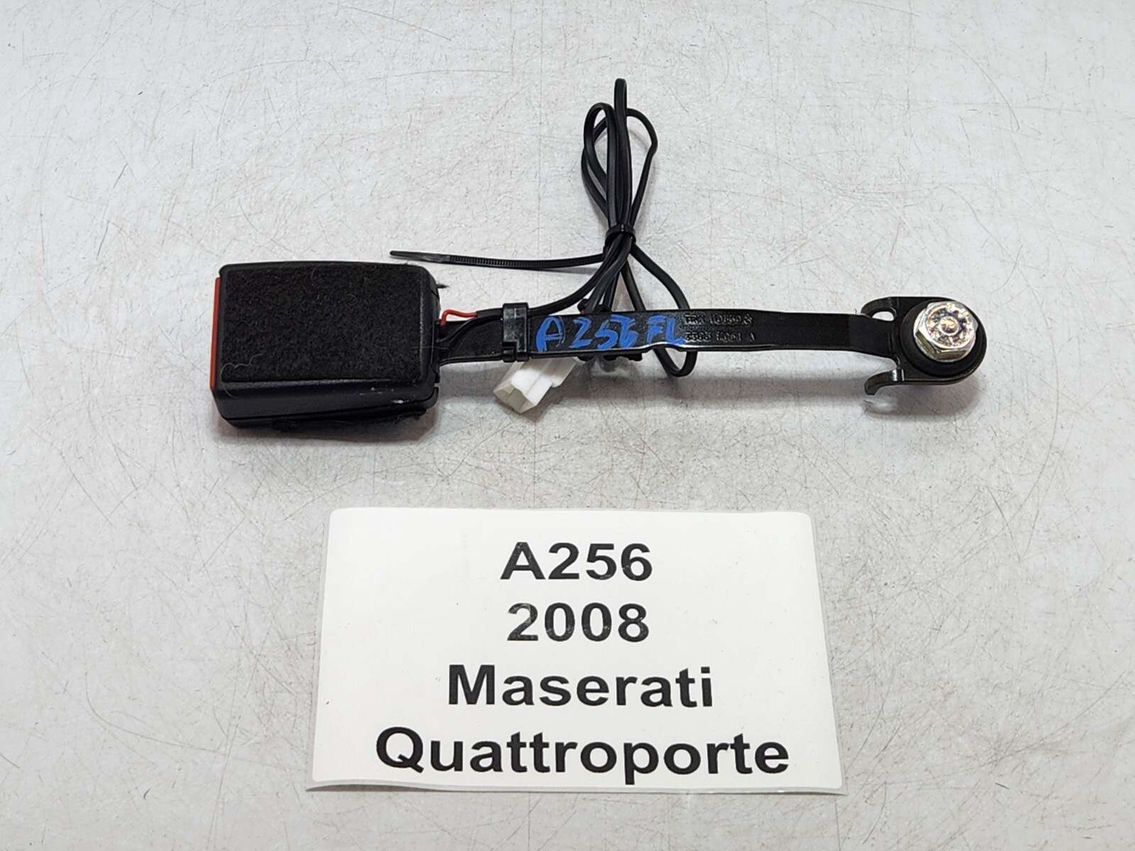 ✅ 03-13 OEM Maserati Quattroporte M139 Front Left Driver Side Seat Belt Buckle