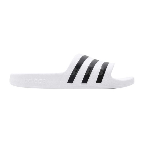 adidas Adilette Aqua Slides White Black Men Unisex Sports Slides Slippers F35539 - Picture 6 of 8