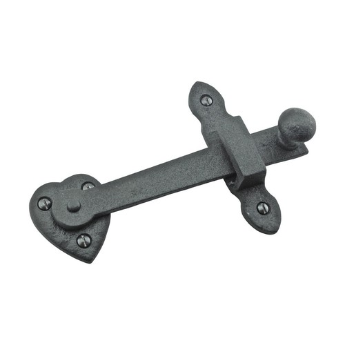 Black Gate Latch Wrought Iron Fence Gate Latch Pack of 10 Renovators Supply - Picture 7 of 14