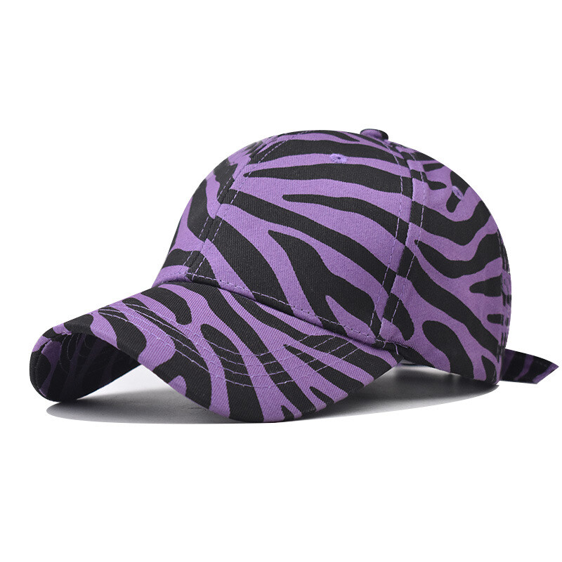 NEW Mens Women zebra stripes Baseball Cap Hip-hop Strapback Unisex