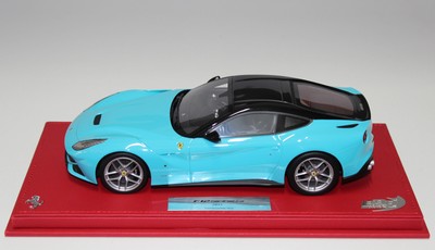 BBR Ferrari F12 Berlinetta - Baby Blue -  1/18 - NO CMC / MR / D&G
