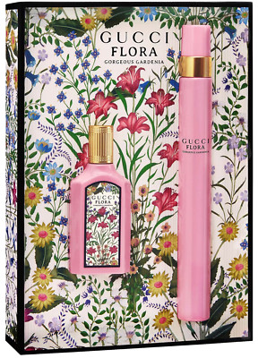 cofanetto regalo Gucci Flora Gorgeous Gardenia Fragrance NUOVO