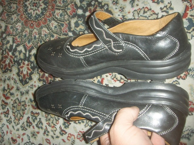 Dr Comfort Sunshine Dress Orthopedic Shoes Mary Janes Black Womens Size 7M | eBay
