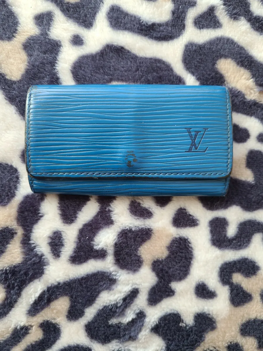 Louis Vuitton Black Vintage EPI 4 Key Holder