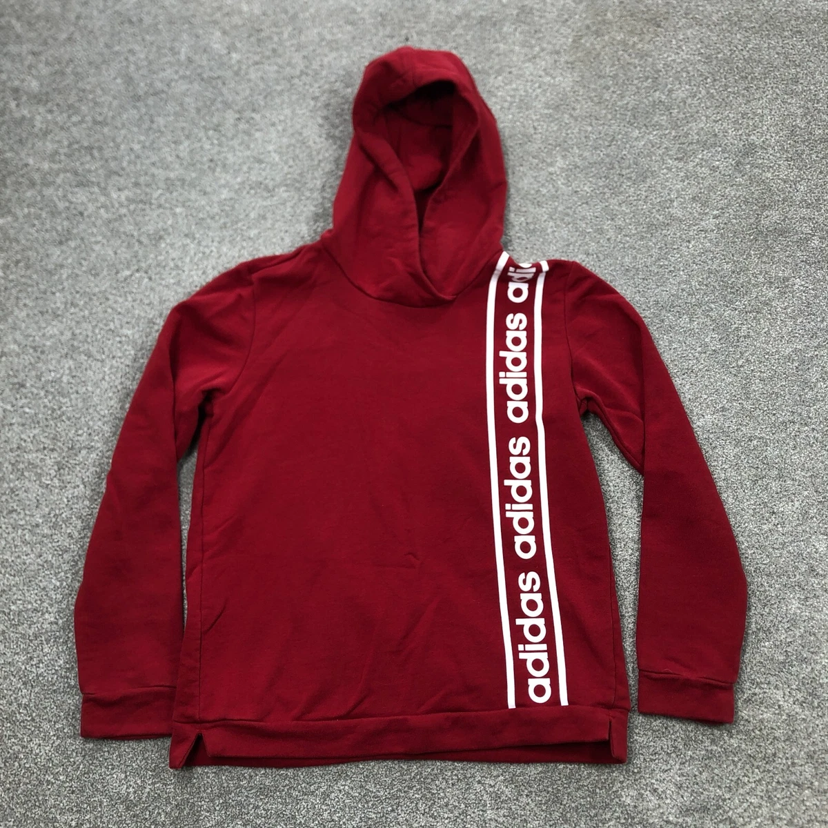Women's red adidas sweatshirt new arrivals