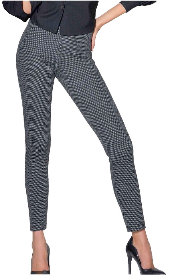 Leggings Donna In Cotone Elasticizzato - Vita Alta Per Fitness E Yoga - Foto 9