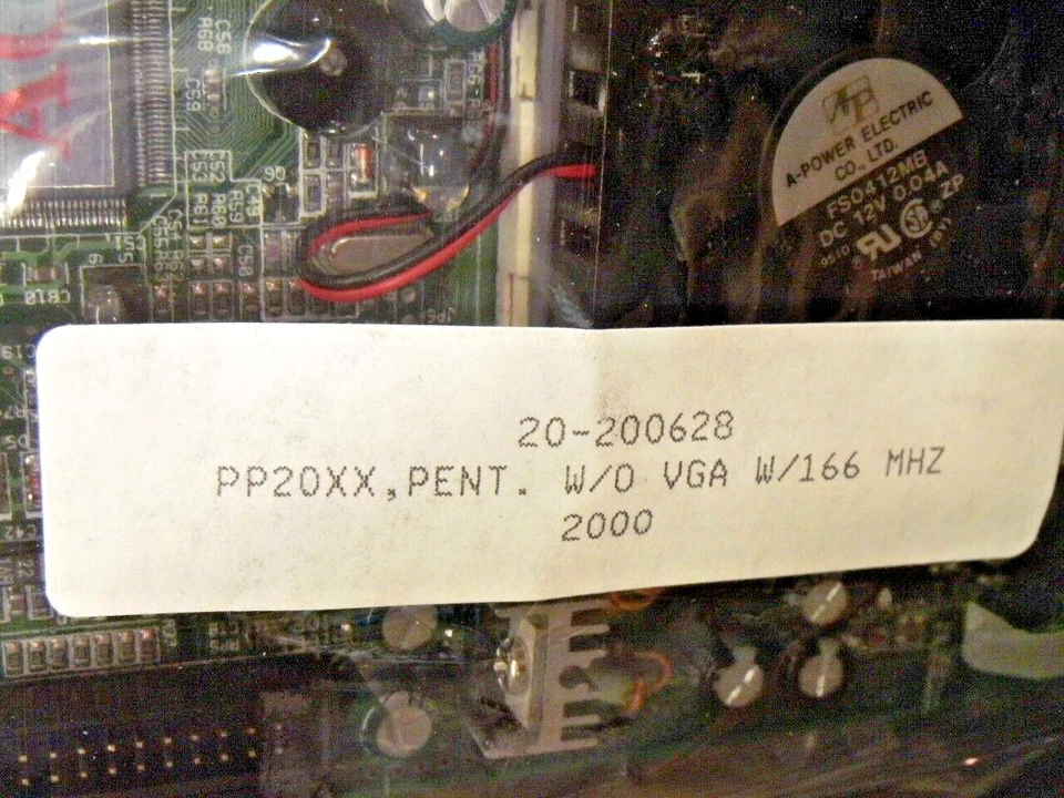 Intel 166MGZ Pentium PC-550 P5/6x86 Embedded ACe CPU Mother Board PC-550-M8 - Image 3 of 4