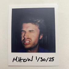 DJO OFFICIAL POLAROID PRINT JOE KEERY FROM MHOW STRANGER THINGS DECIDE TWENTY