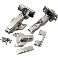 Blum 120 Degree 3/8 - 5/8 Overlay Clip Top Hinge & Plate Combo - Pair Blum 120 Degree 3/8 - 5/8 Overlay Clip Top Hinge & Plate Combo - Pair