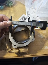 Stainless T4 Undivided Flange to PTE Pro Mod Inlet V-band Turbine Housing