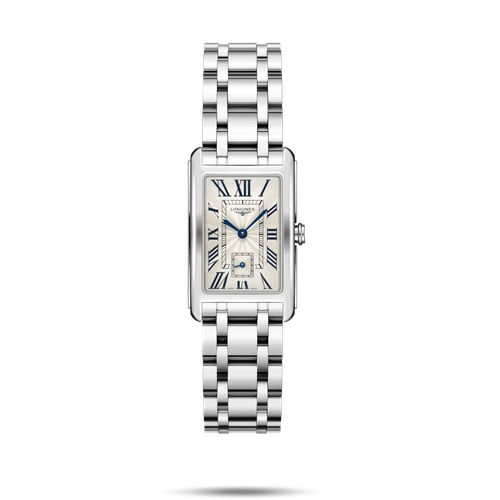 Rectangular Steel Womens Watch 
