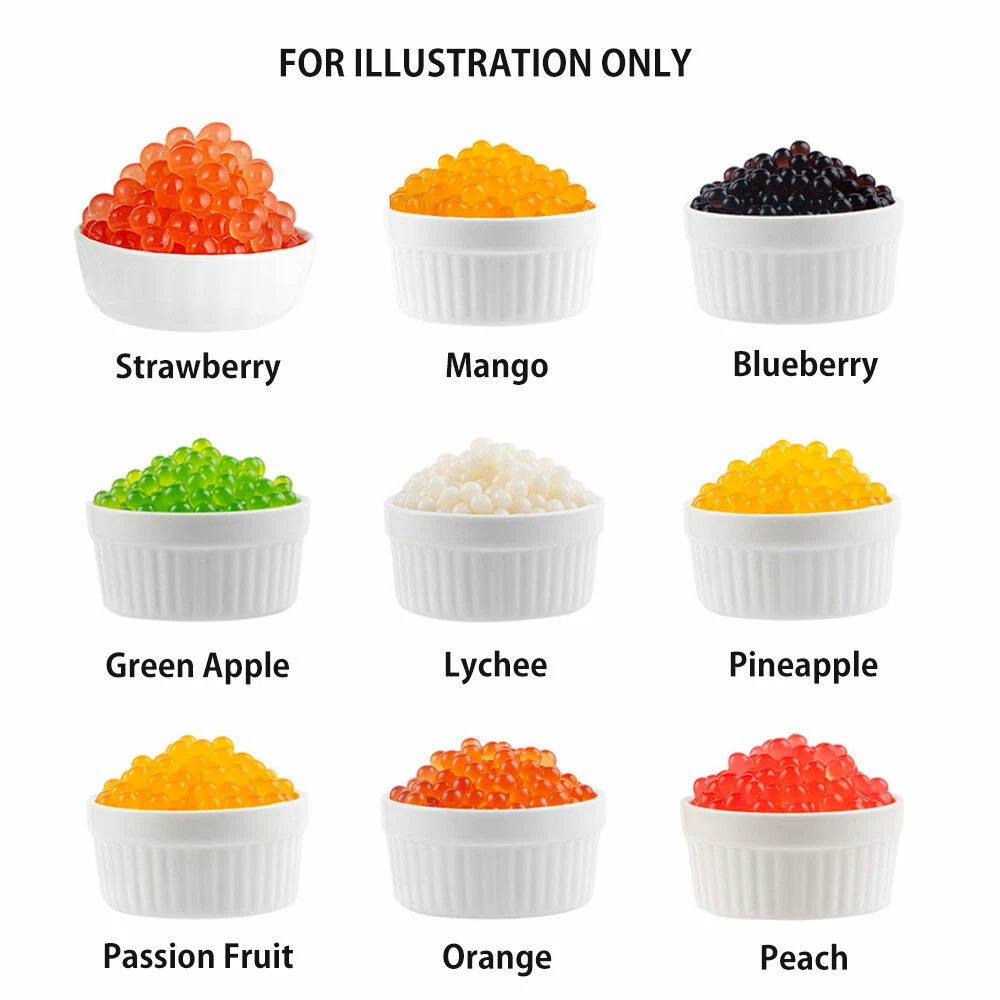 Popburst Popping Boba Pearls Ball for Bubble Milk Tea Dessert Cocktail  1.3kg | eBay