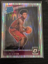 2018-19 Donruss Optic Collin Sexton RC Rated Rookie Shock Prizm #180 Cavaliers