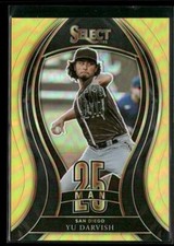 2021 Panini Select #25M-10 Yu Darvish 25-Man Gold Prizm #/10