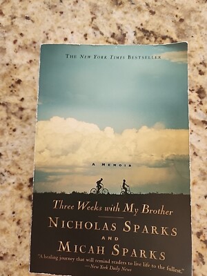 Three Weeks with My Brother - Paperback By Sparks, Nicholas - GOOD
