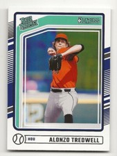 2024 Panini Donruss - Rated Prospects #157 Alonzo Tredwell (RC)