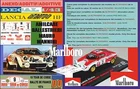 ANEXO DECAL 1/43 LANCIA STRATOS HF A. BALLESTRIERI TOUR DE CORSE 1974 MARLB (08)