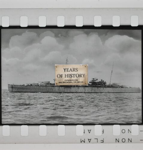 Diapositiva contemporánea original buque de guerra acorazado buque blindado crucero - Imagen 1 de 1