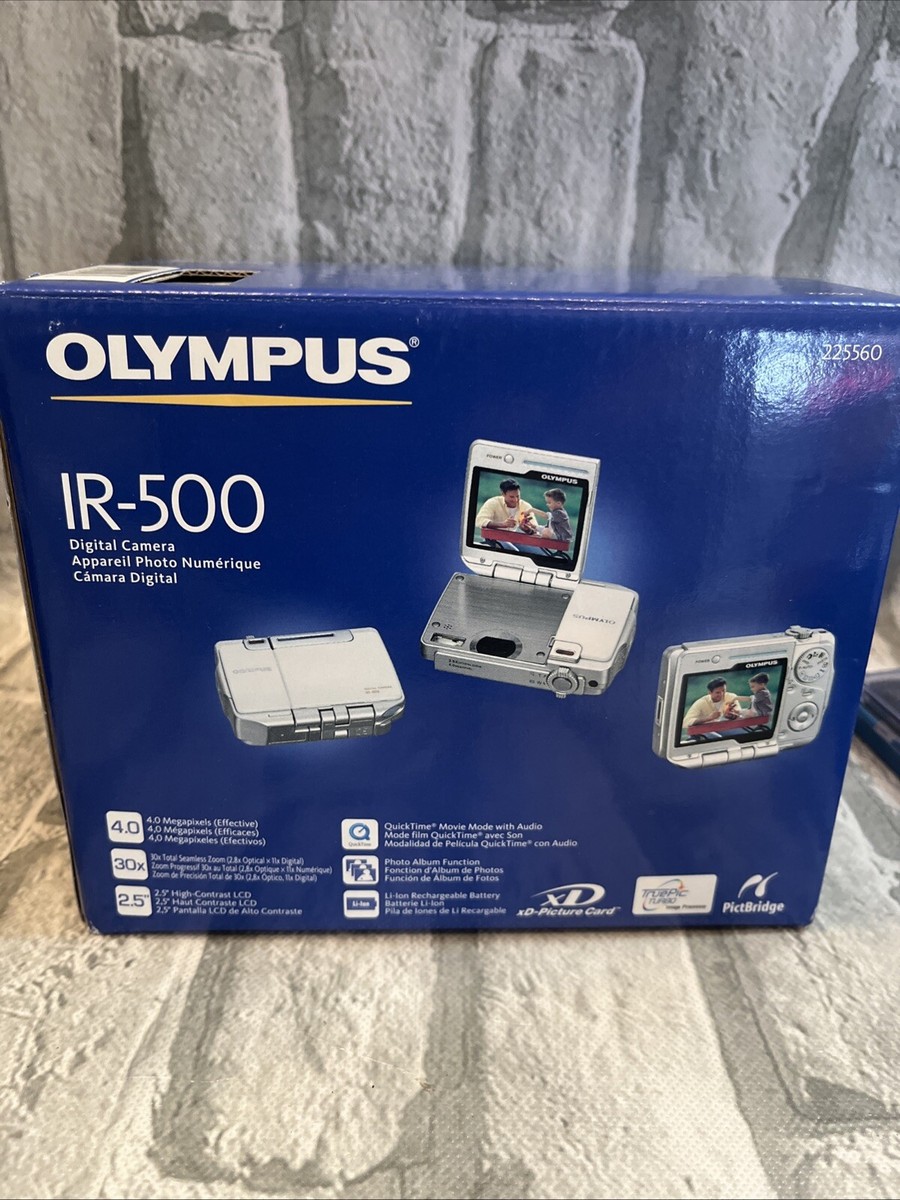 Olympus i:robe IR-500 4.0MP Digital Camera - Silver for sale Olympus i:robe IR-500 4.0MP Digital Camera - Silver for sale
