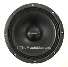 1X Single 8" inch 8 ohm WOOFER Bass Speaker Studio Home Cabinet Box Replacement