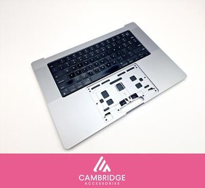 Macbook Pro 16" A2780 2023 Handauflage US Tastatur mit Akku Space Grau Grade C