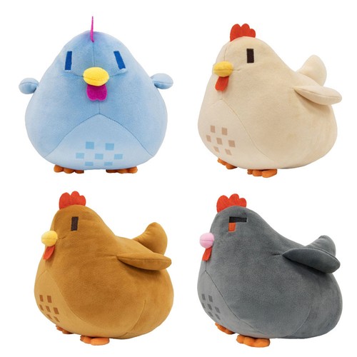 Stardew Valley Chicken Plush Doll Stardew Valley Chicken Pillow Plushie Toy Kids - Picture 4 of 17