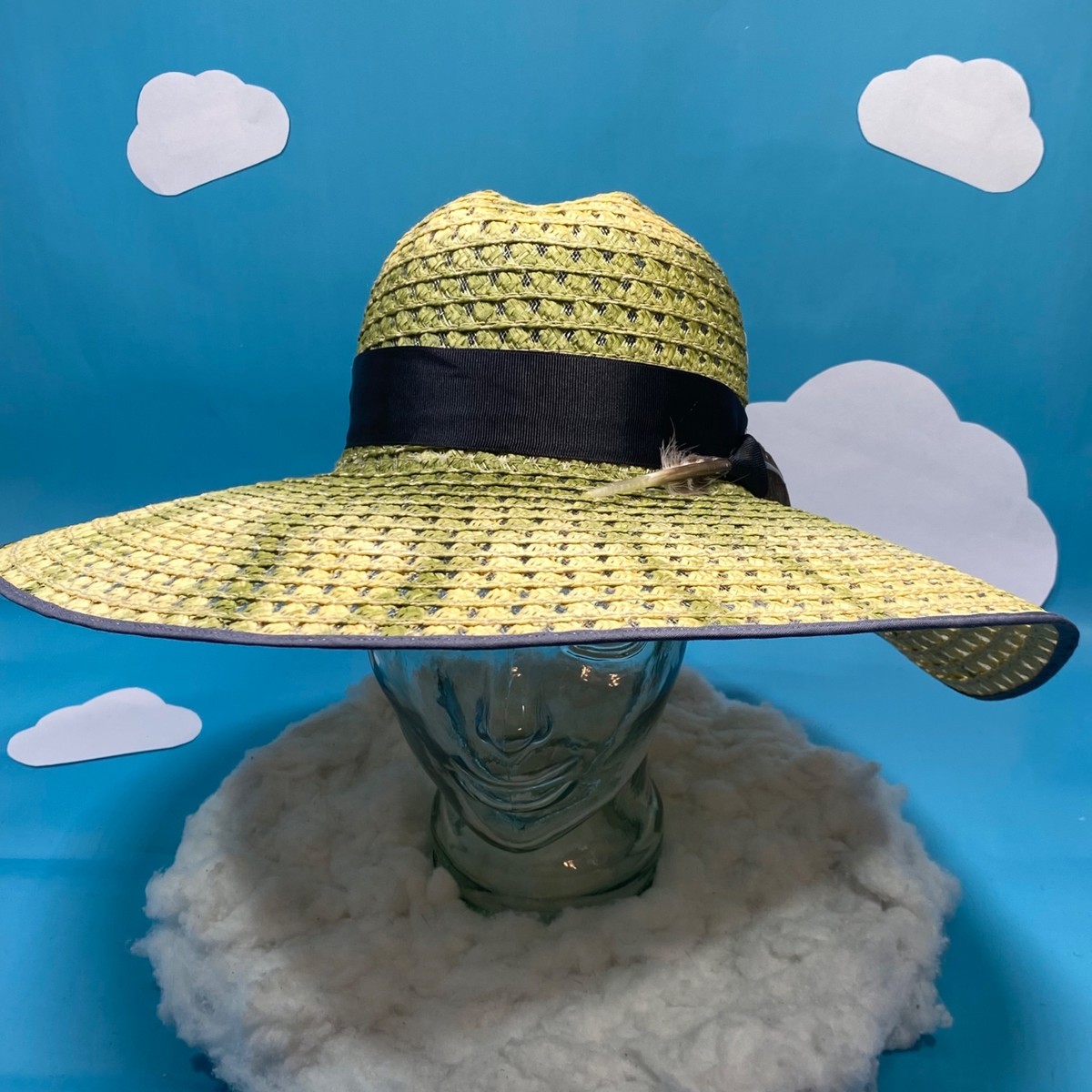 Plasma Beamz Tan Green Gray Tie-Dyed Upcycled Hat | eBay display picture 1