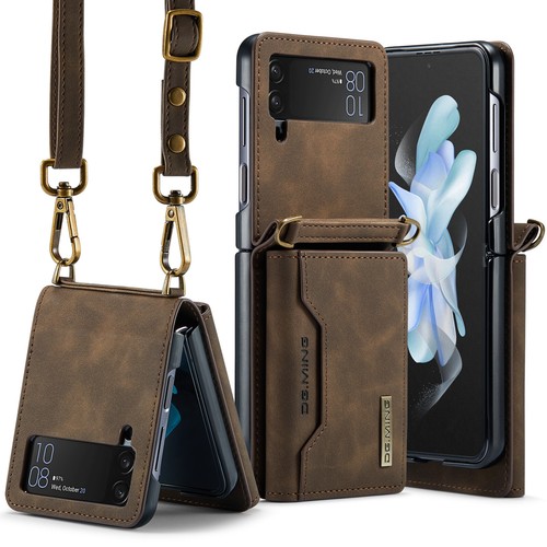 Pour Samsung Galaxy Z Flip 6 5 housse de protection étui pour téléphone portable étui portefeuille housse - Photo 24/34