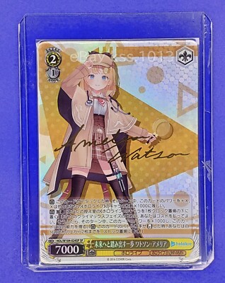 Weiss Schwarz SP Signed FOIL Hololive Vol.2 HOL/W104-024SP Watson Amelia 