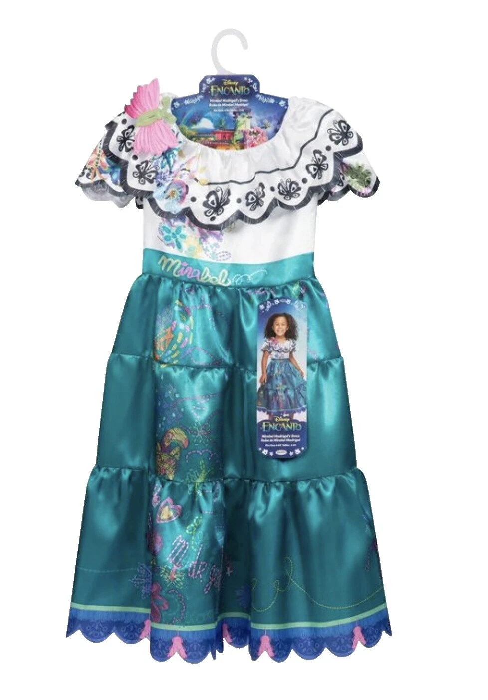 Vestido de Poliéster Várias Cores Fantasias para Meninas