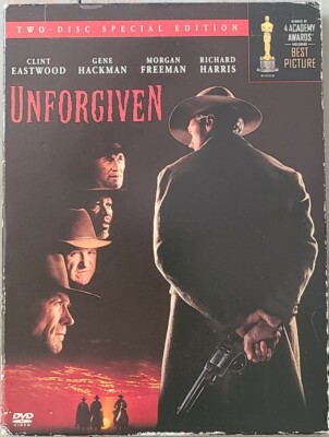 Unforgiven 1992 DVD (2002) Two Disc Special Edition USED Complete Good Condition