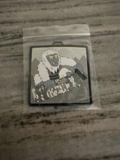 Savior Equipment Yeti Snowboarder Shot  Show 2024 Morale  Patch Free Shipping !