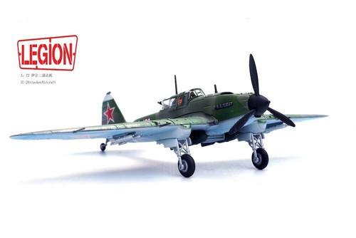 Ilyushin IL-2 Sturmovic, White 100, Soviet Air Force, 1:72, Legion - Imagen 8 de 15