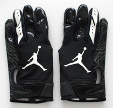 Nike Jordan Vapor Jet 5.0 Football Gloves Men's XL Black/White Mens