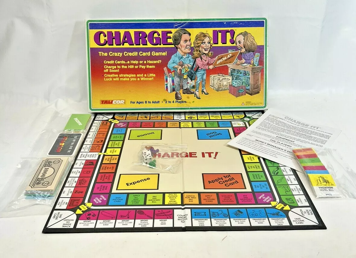 Charge It, The Crazy Credit Card Game, 1996 Talicor No. 1282