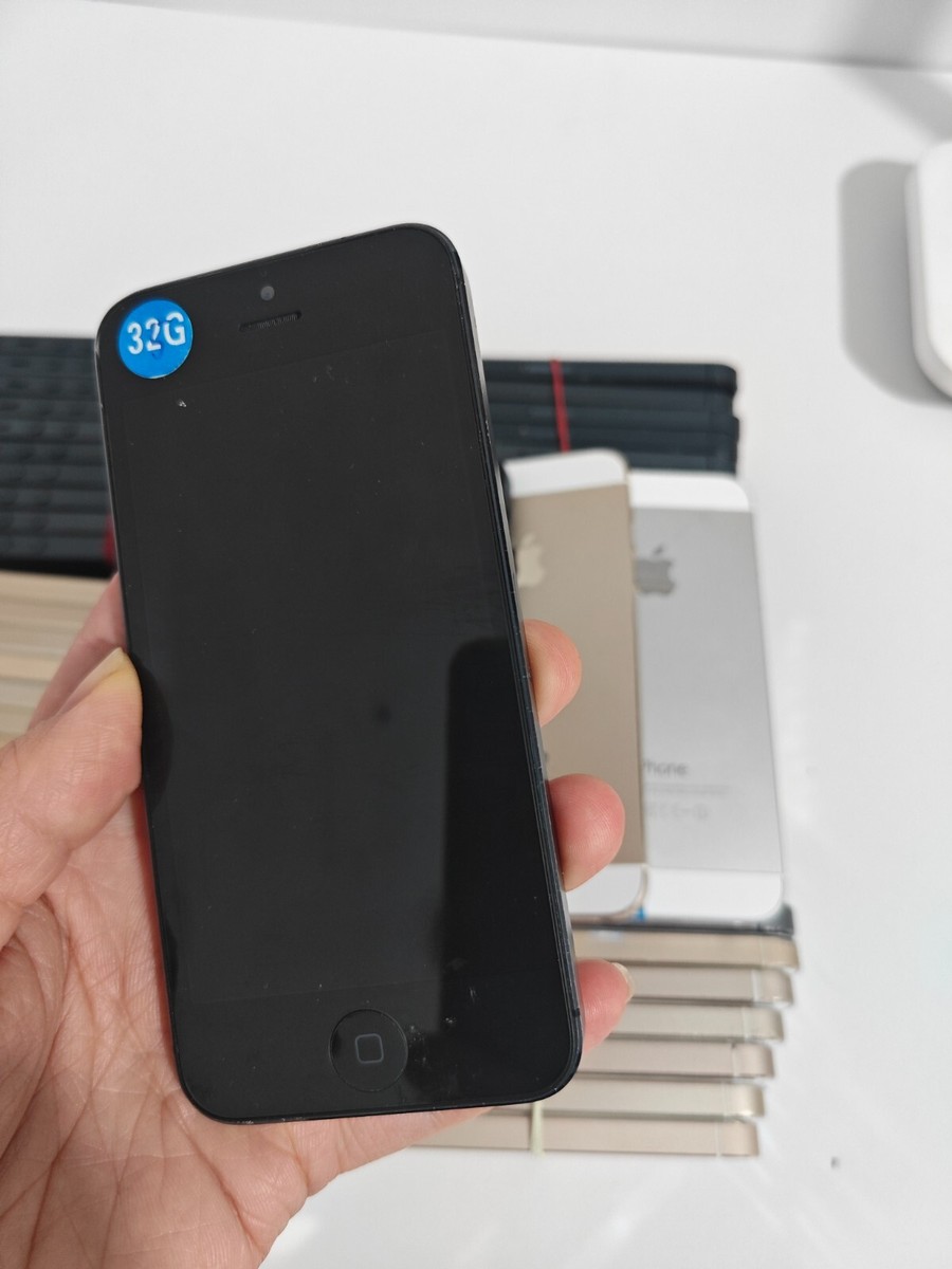 📱 Apple iPhone 5 16GB - Unlocked Black white Grade A