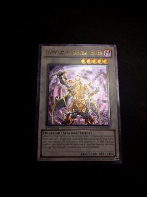Legendary Six Samurai - Shi En STOR-en041 1st ed Ultimate Rare Yugioh Light  Play