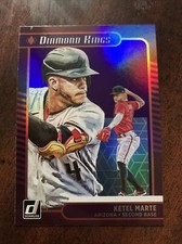 2021 Donruss Holo Purple #30 Ketel Marte DK DIAMONDBACKS B645