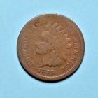 1865 Indian Head Cent Penny ~ G GOOD ~ US Type Coin Collectible
