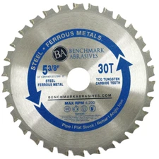 5-3/8" 30 Tooth TCT Saw Blade for Steel/Metal
