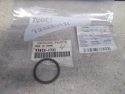 #ad NOS OEM Kawasaki Washer 28.1x34x1.0 1988 2000 KLF220 KVF400 KLF220 92022 1731 $6.99